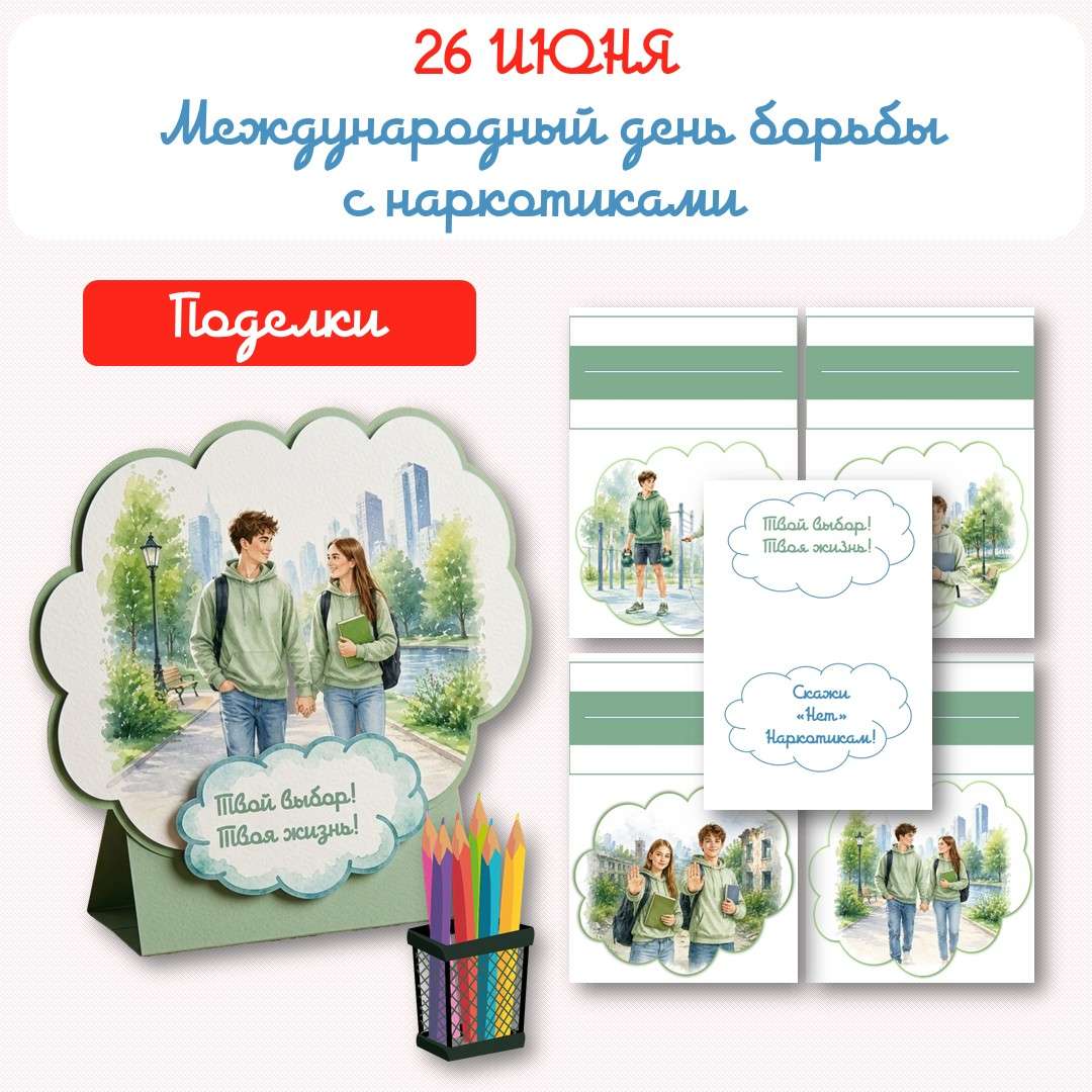 Поделка «Международный день борьбы с наркотиками». 26 июня.