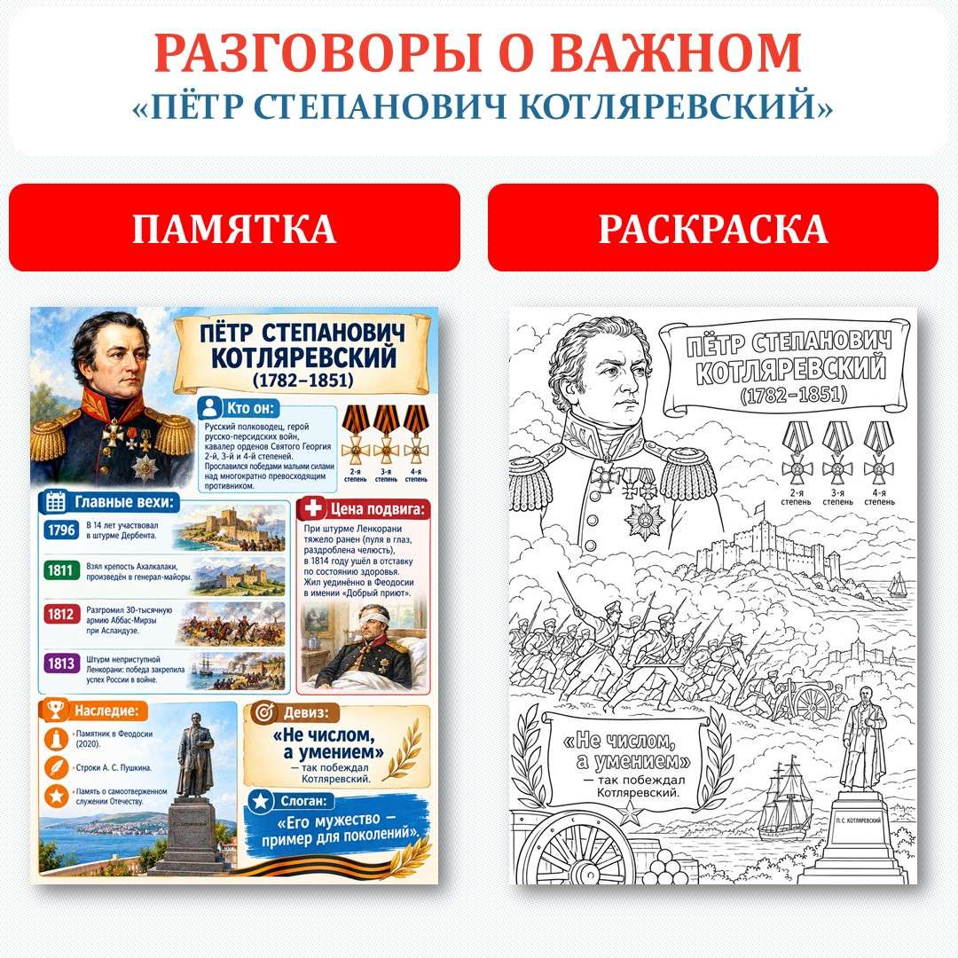 Петр Степанович Котляревский. Разговоры о важном (РОВ)