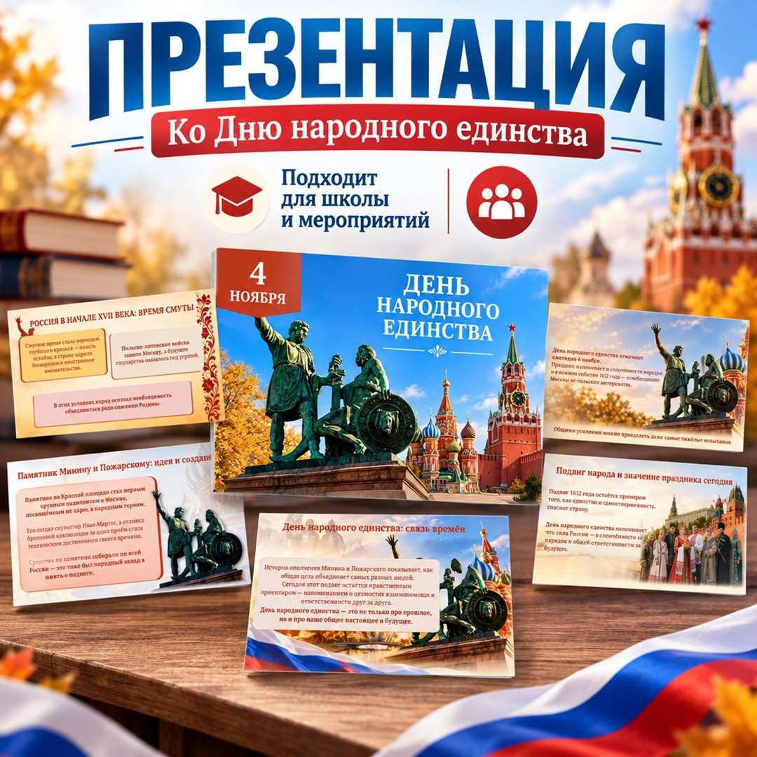 Презентация «4 ноября. День народного единства».